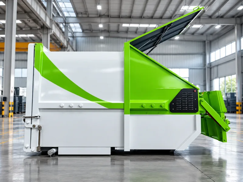 Мобильный пресс-компактор для отходов TerraLift COMPACT 7